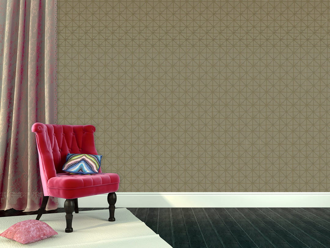 Newcastle 29 Latte Dot Wallpaper Sk69-5446