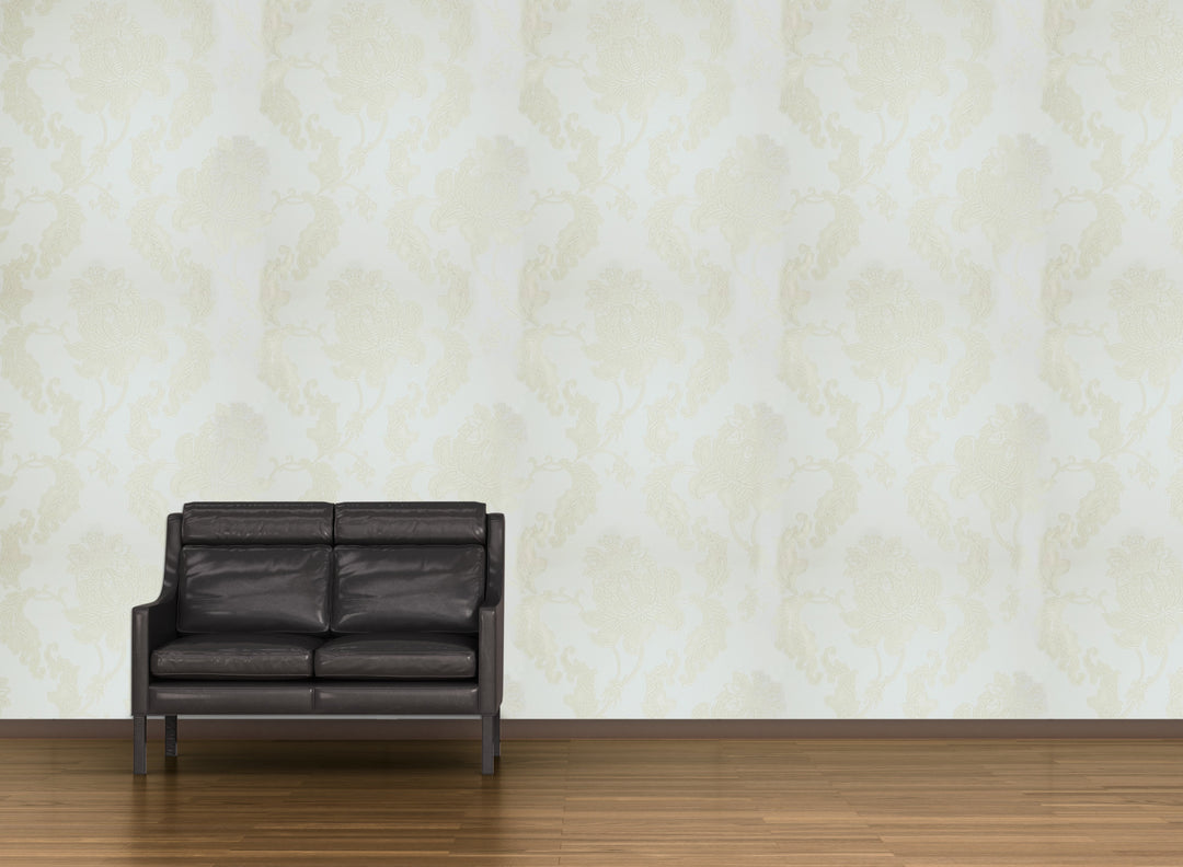 Grey Shadow Flower Wallpaper