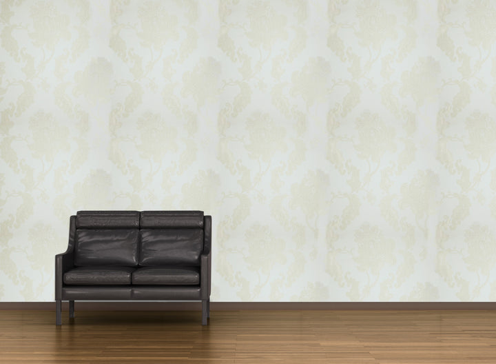 Grey Shadow Flower Wallpaper