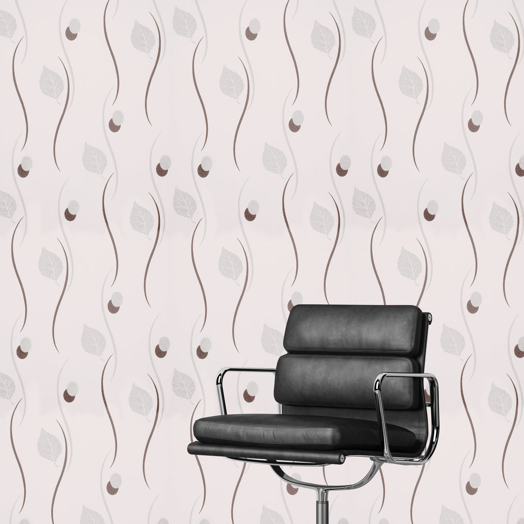 Newport A Cloud Mauve Swirl Wallpaper Sk2447