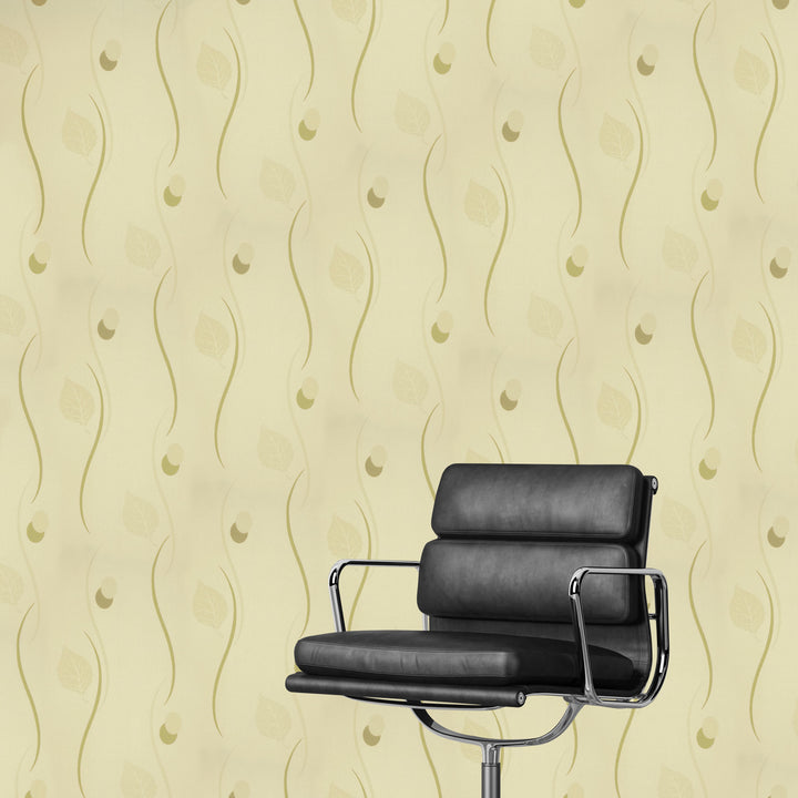Newport A Creamy Swirl Wallpaper Sk2463