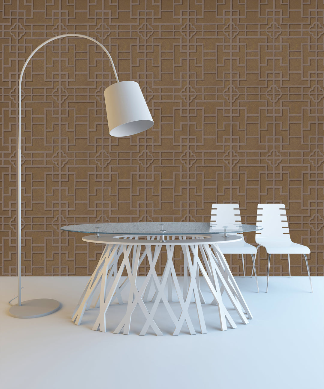 Newport A Chocolate Suede Wallpaper Sk2814