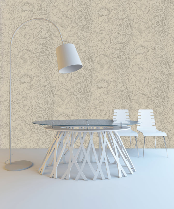 Newport A Misty Mocha Wallpaper Sk2816