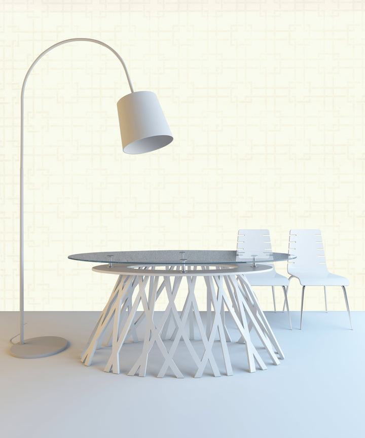 Newport A Vanilla Weave Wallpaper Sk2828