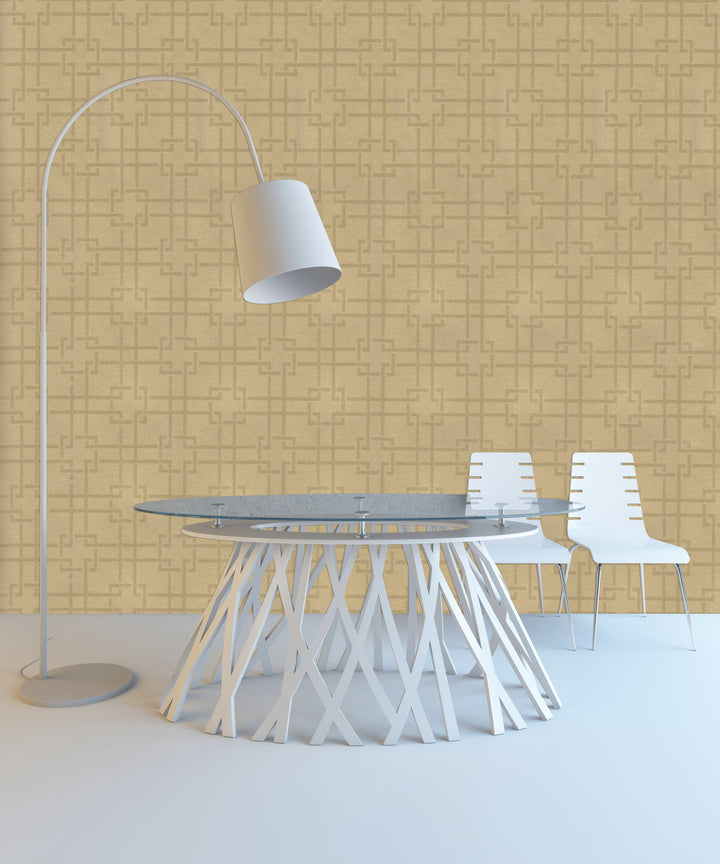 Newport A Earthy Taupe Texture Wallpaper Sk2833