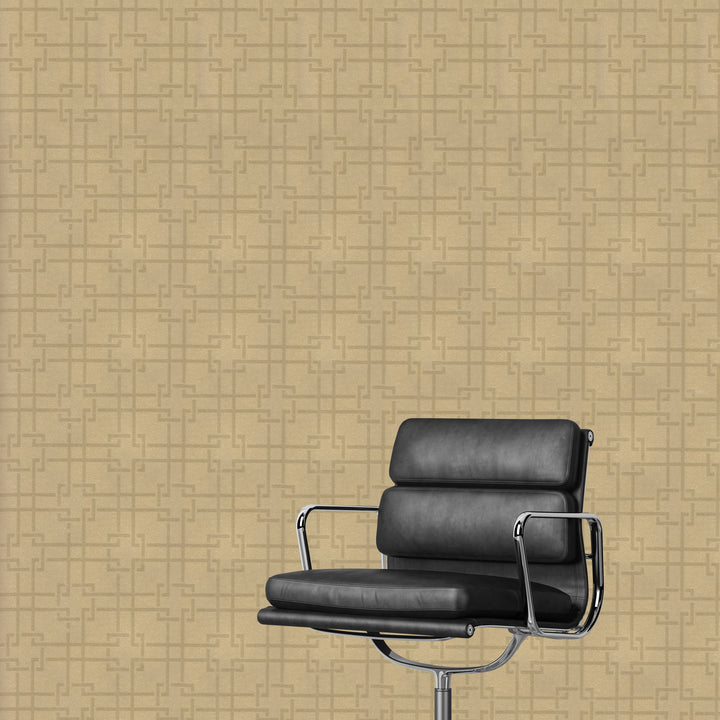 Newport A Earthy Taupe Texture Wallpaper Sk2833