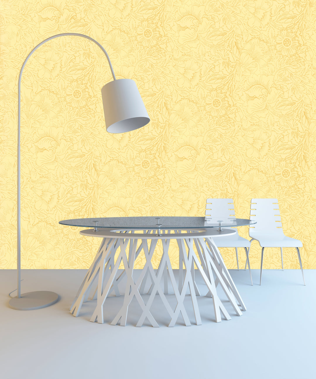 Newport A Dandelion Gold Wallpaper Sk2835