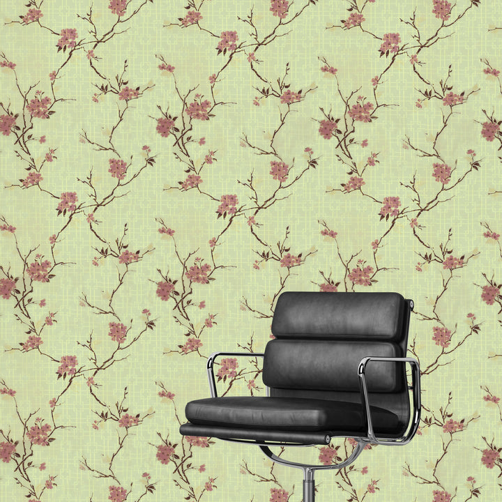 Newport A Cherry Blossom Branches Wallpaper Sk2848