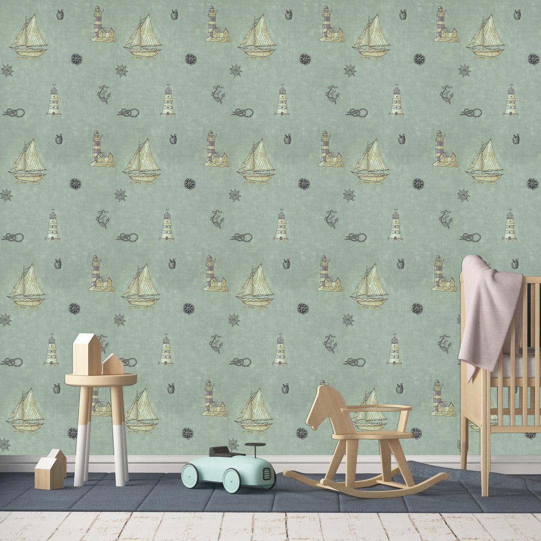 Newport B Sailing Boats Wallpaper Sk0039