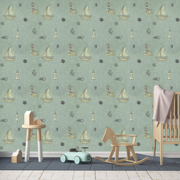 Newport B Sailing Boats Wallpaper Sk0039