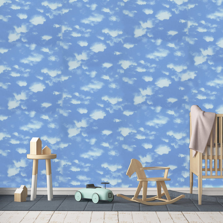 Newport B Blue Sky Wallpaper Sk0041