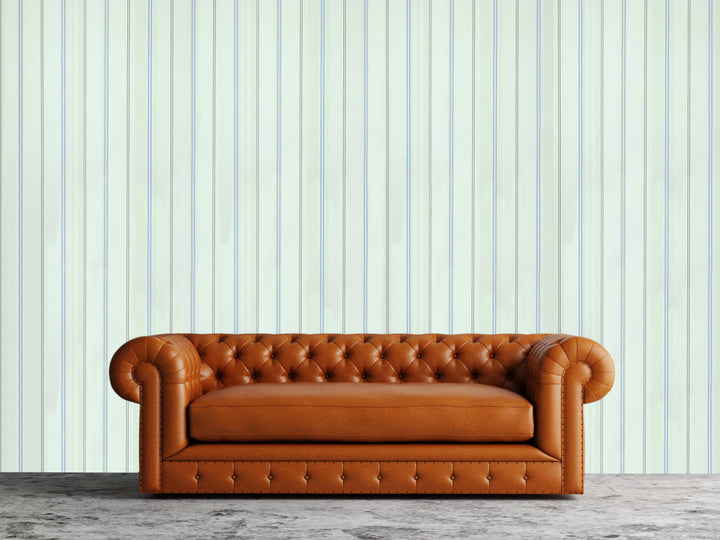 Newport B Mint Stripes Wallpaper Sk6820