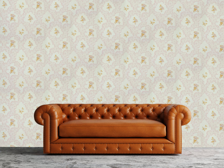 Newport B Blush Embossed Wallpaper Sk6822