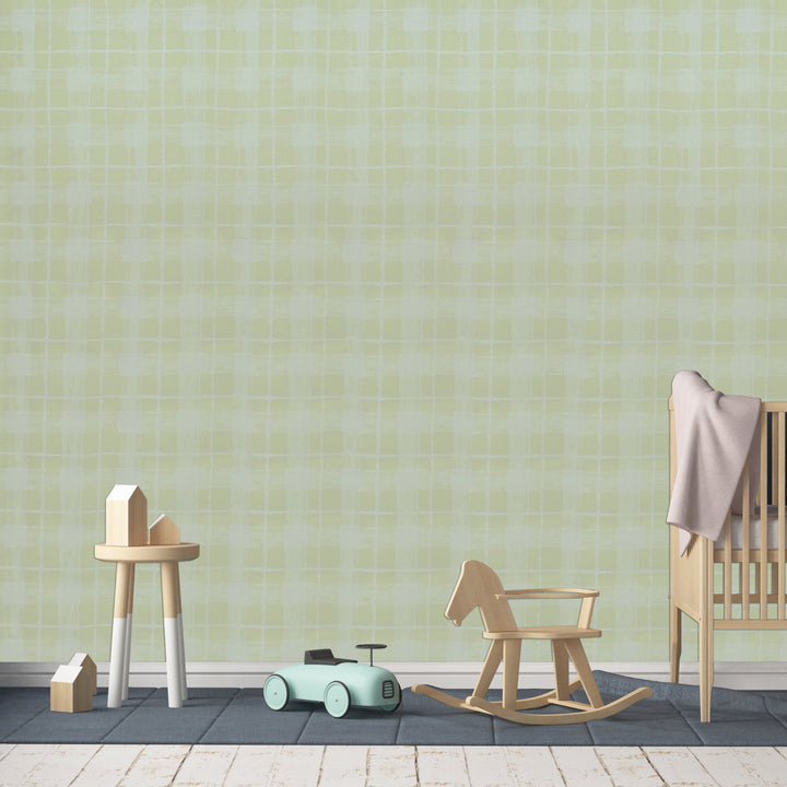Newport B Soft Mint Wallpaper Sk8307