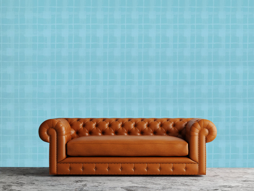 Newport B Ice Blue Wallpaper Sk8389
