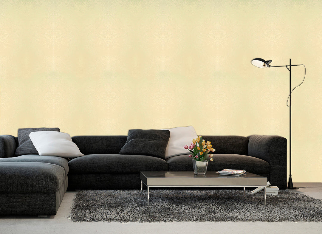Norwich Cream Satin Wallpaper 972013