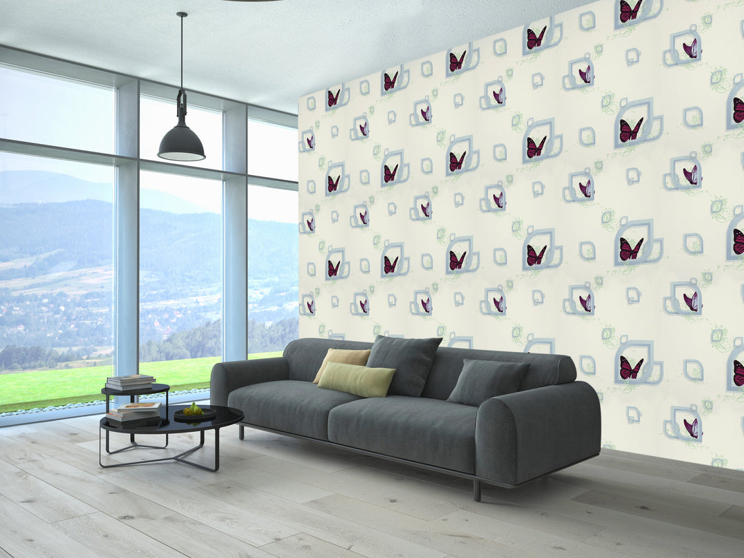Norwich Pastel Graphic Wallpaper 972112