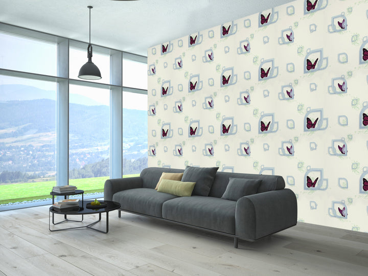 Norwich Pastel Graphic Wallpaper 972112