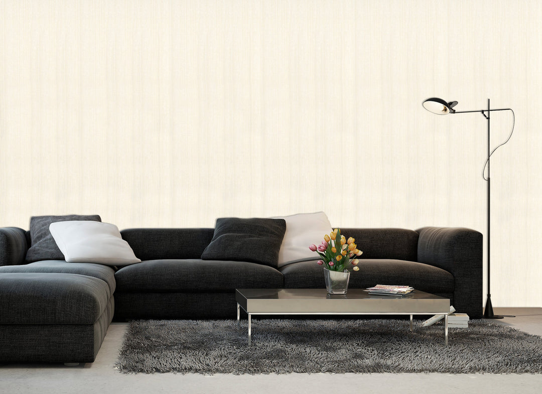Norwich Soft Ivory Stripe Wallpaper 972122