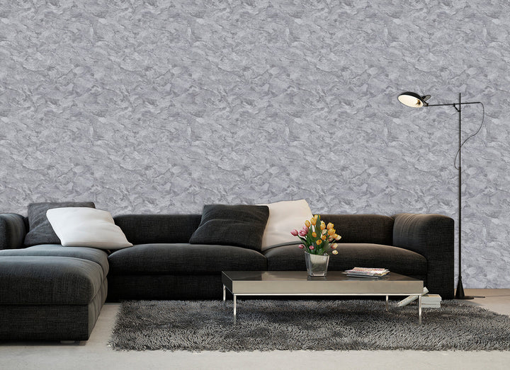 Norwich Silver Textured Wallpaper 972132