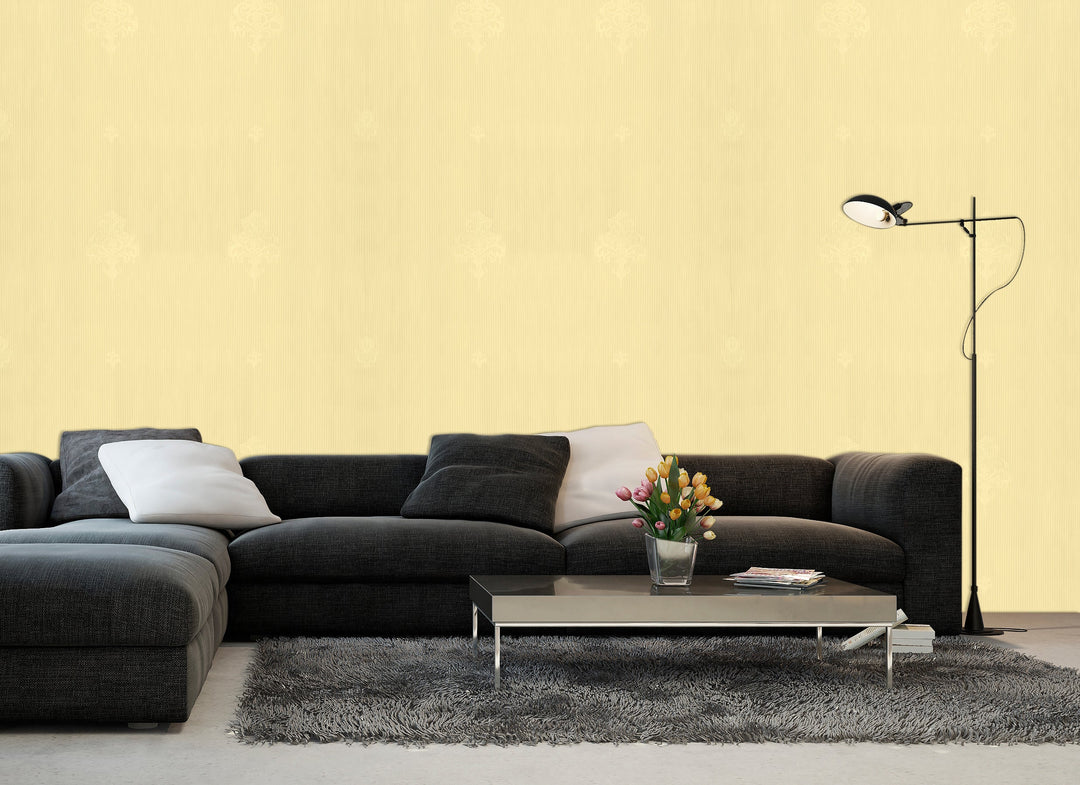 Norwich Butter Stripe Wallpaper 972183