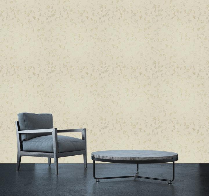 Oxford Champagne Matte Finish Wallpaper 2113