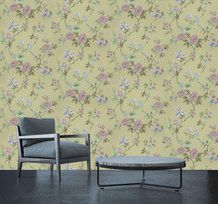 Oxford Sand Classic Weave Wallpaper 2215