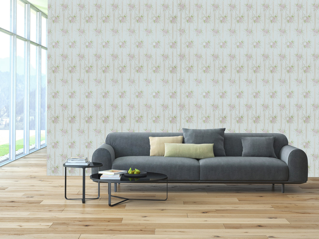 Oxford Mink Twill Wallpaper 4212