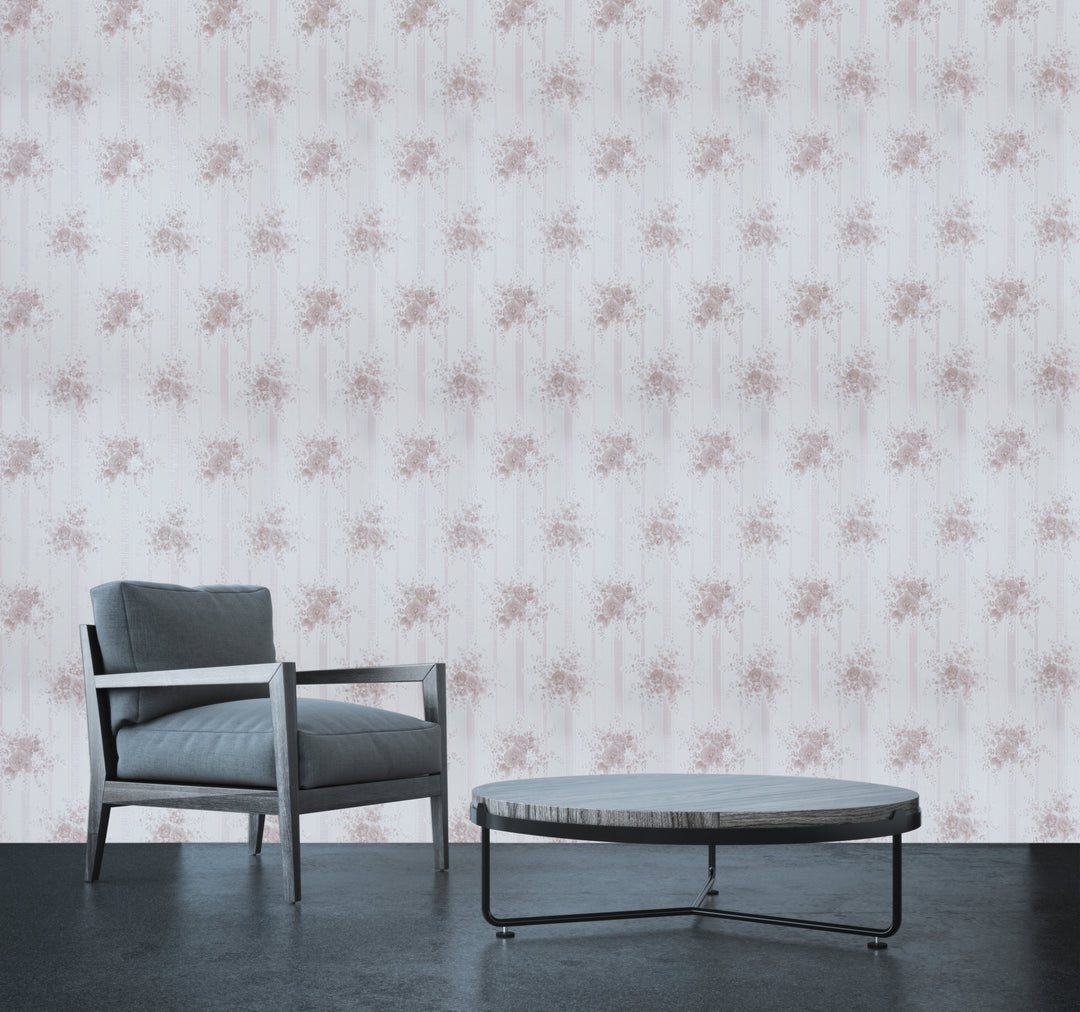 Oxford Ivory Damask Wallpaper 4213