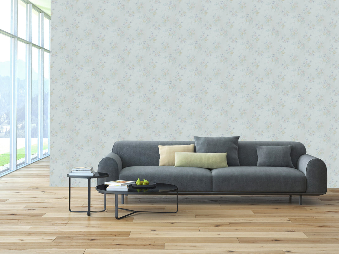 Oxford Blush Ornate Wallpaper 6216