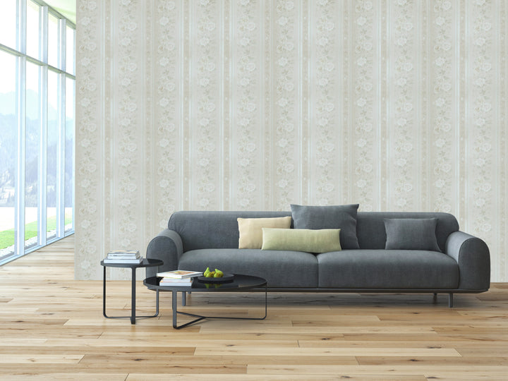 Oxford Vanilla Soft Grain Wallpaper 7215