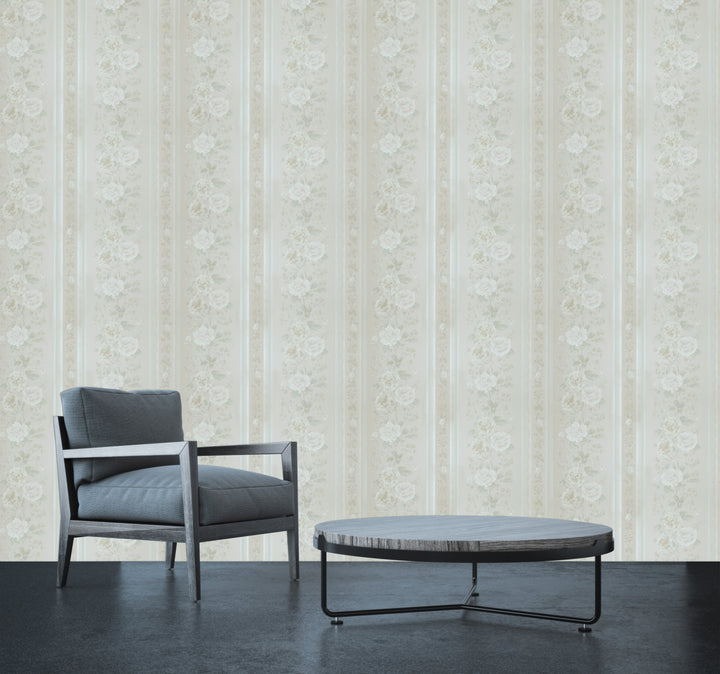 Oxford Vanilla Soft Grain Wallpaper 7215
