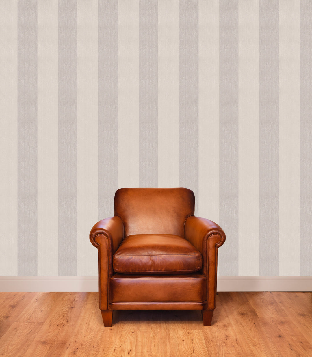 Prince Charles Neutral Stripe Wallpaper 82301