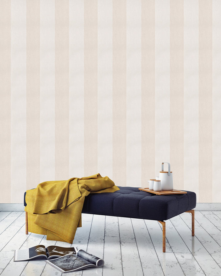 Prince Charles Pastel Stripe Wallpaper 82322