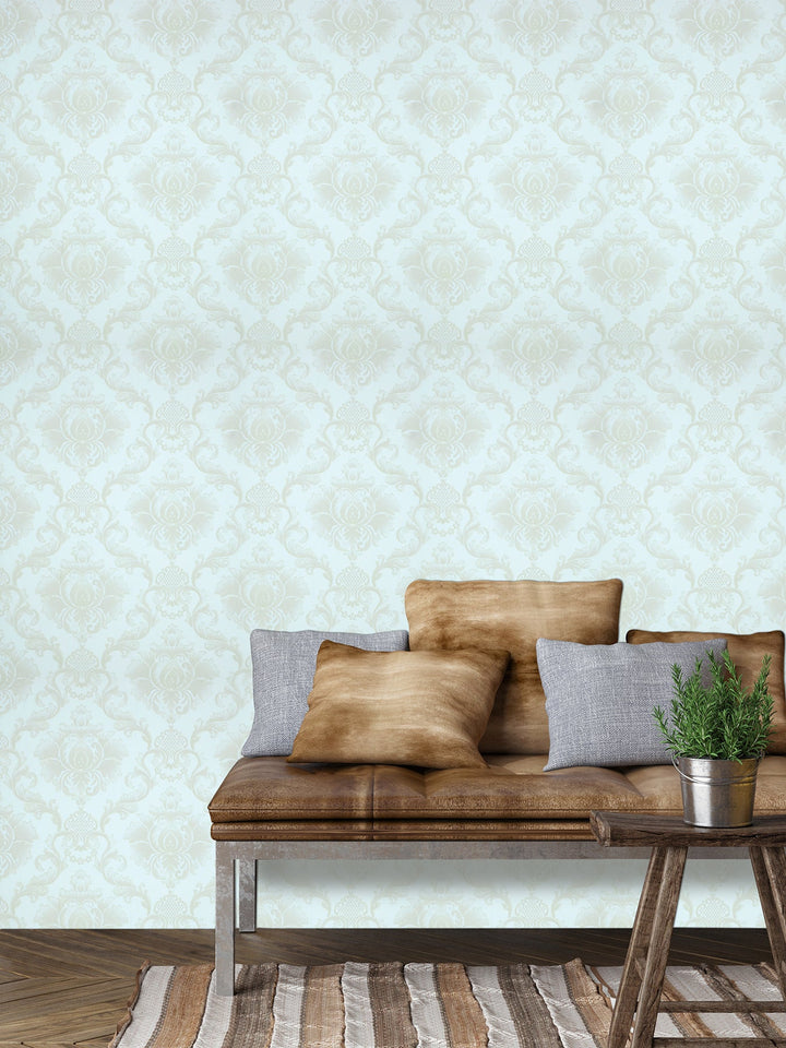 Queen Anne A Leafy Mist Wallpaper Sk22113
