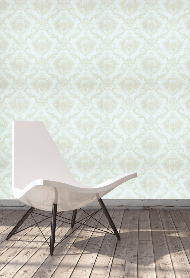 Queen Anne A Leafy Mist Wallpaper Sk22113