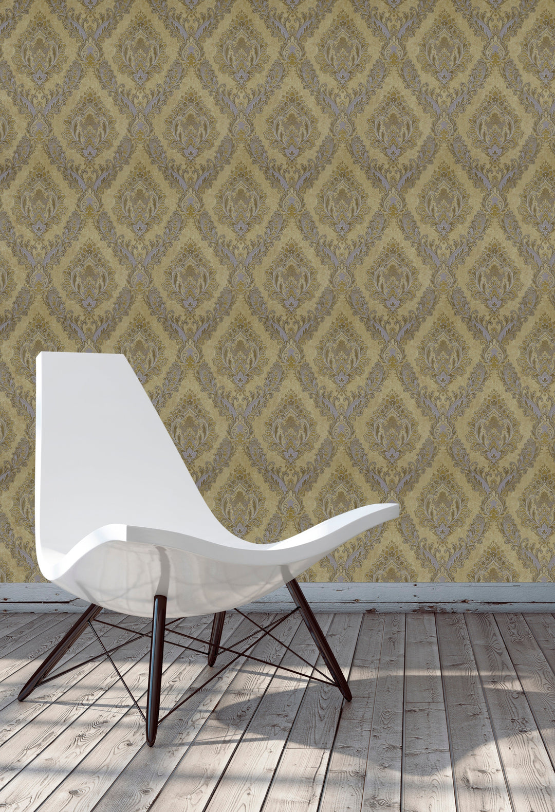 Queen Anne A Sand Mosaic Wallpaper Sk6718