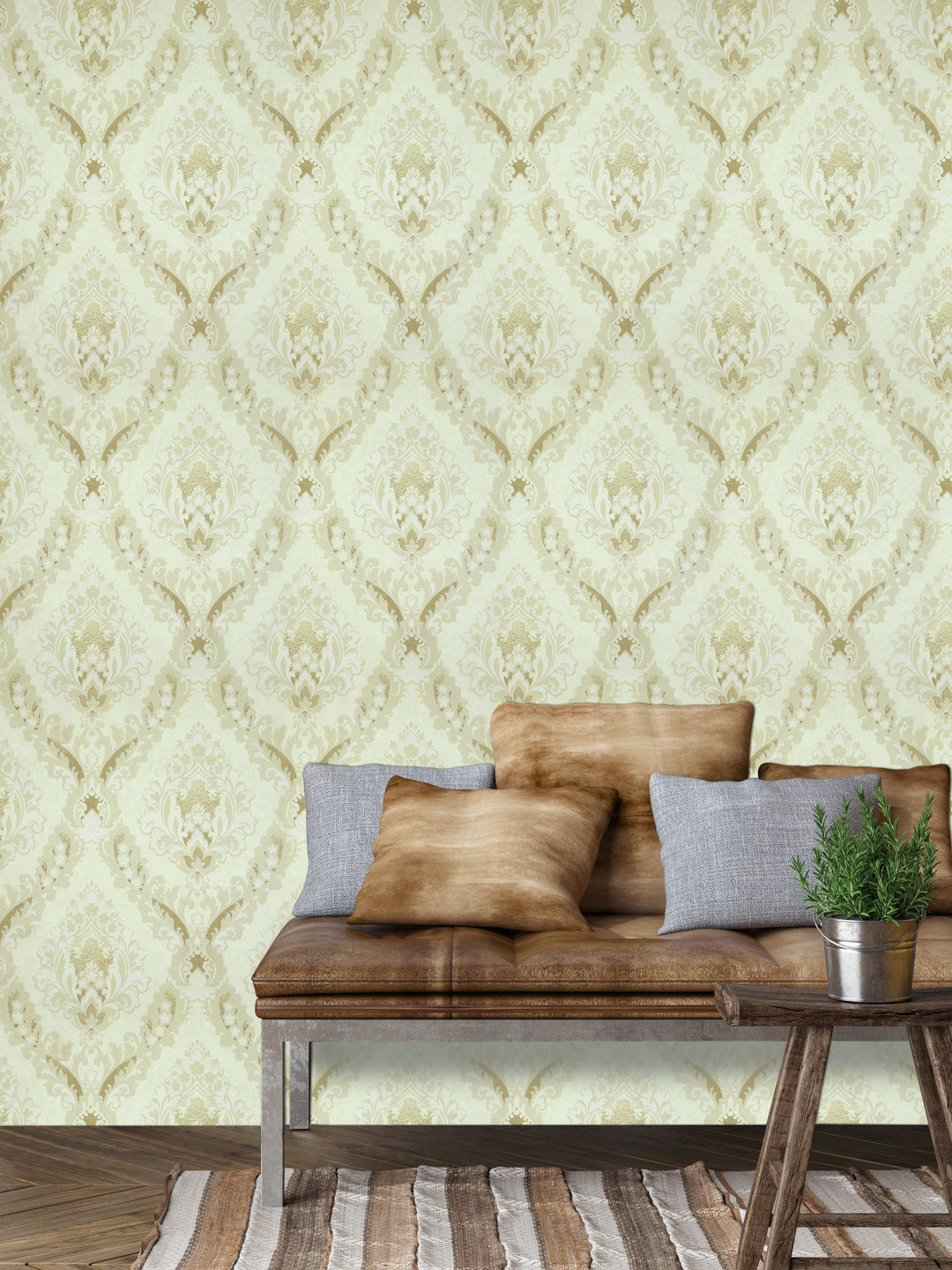 Queen Anne A Misty Garden Wallpaper Sk6726