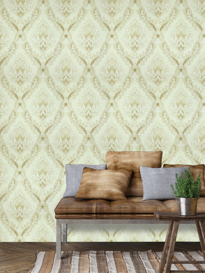 Queen Anne A Misty Garden Wallpaper Sk6726