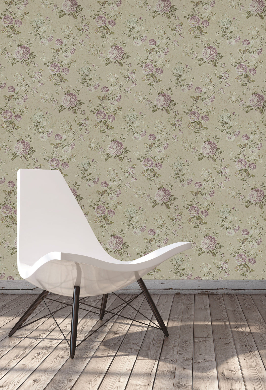 Queen Anne A Garden Floral Wallpaper Sk6728
