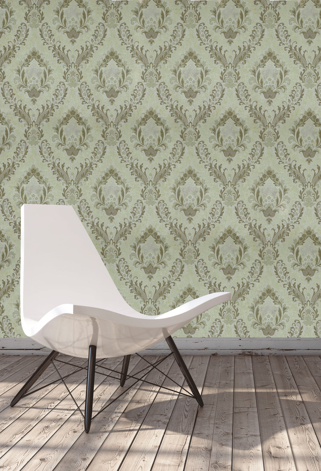 Queen Anne A Pale Blue Bloom Wallpaper Sk6732