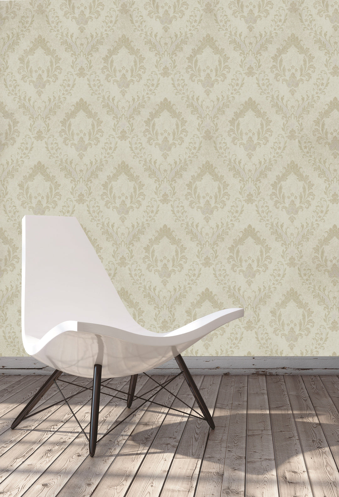 Queen Anne A Light Ivory Wallpaper Sk6733