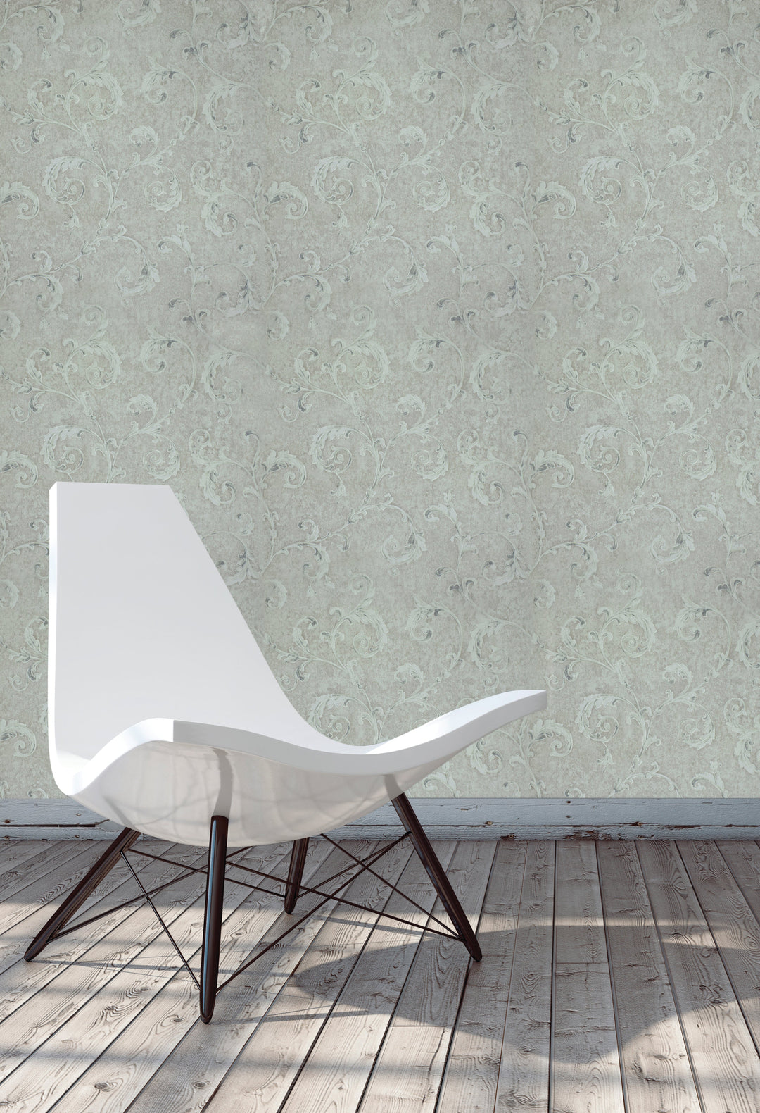 Queen Anne A Linen Beige Wallpaper Sk6770