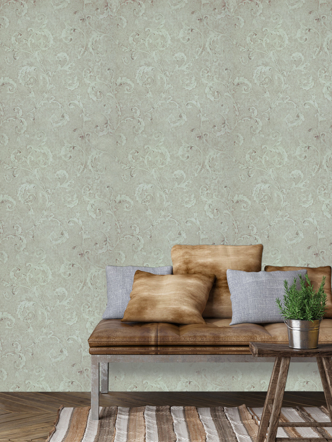 Queen Anne A Yellow Bloom Wallpaper Sk6779
