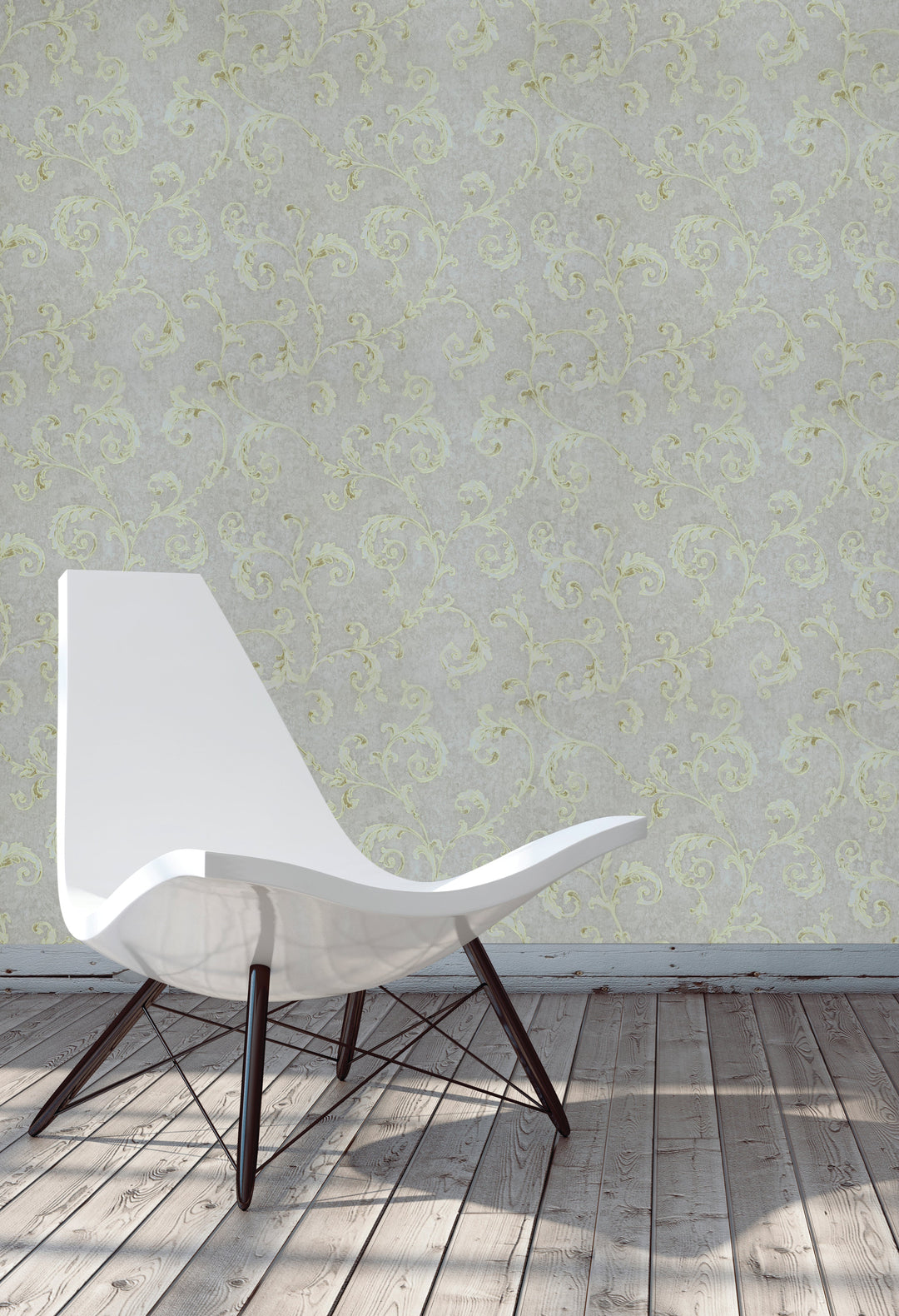 Queen Anne A Golden Blossom Wallpaper Sk6782
