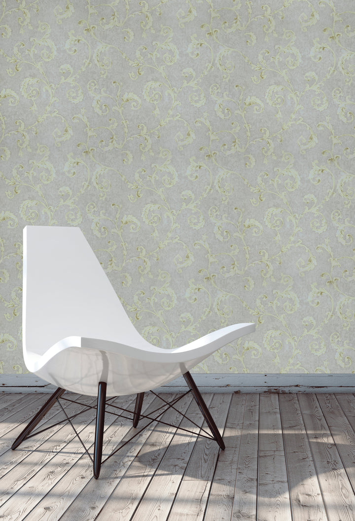 Queen Anne A Golden Blossom Wallpaper Sk6782