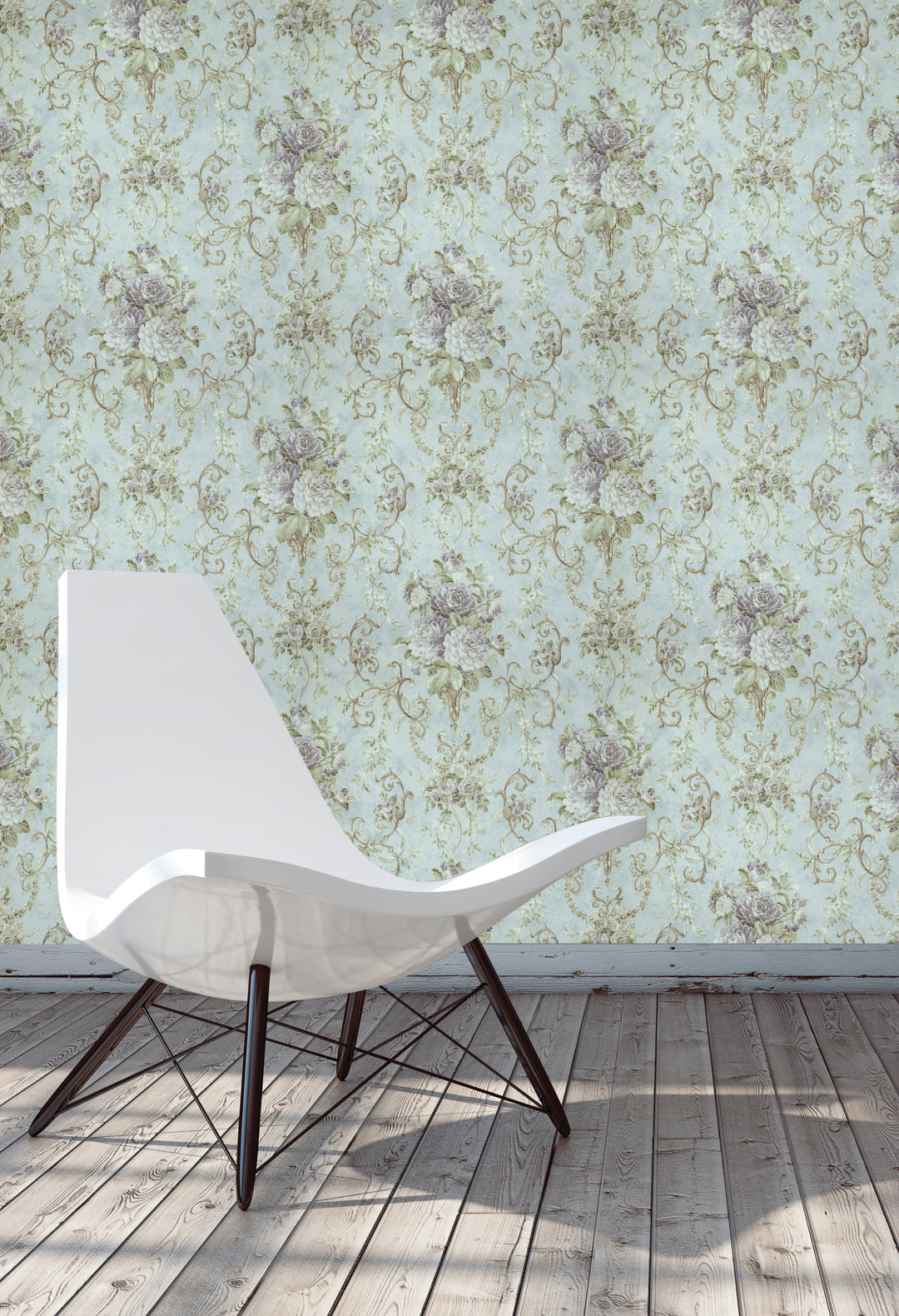 Queen Anne A Gold Sheen Wallpaper Sk6788