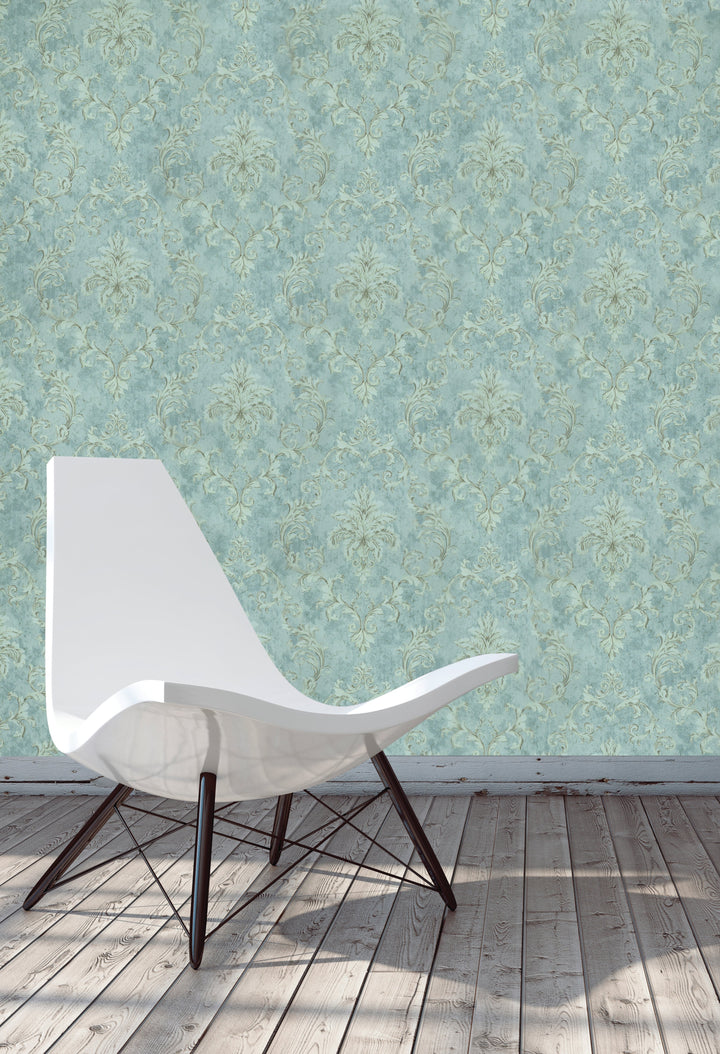 Queen Anne A Cloudy Beige Wallpaper Sk6794