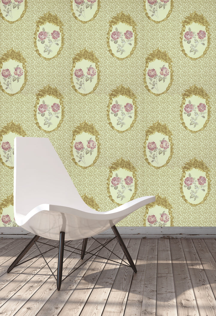 Queen Anne A Silken Bloom Wallpaper Sk8054