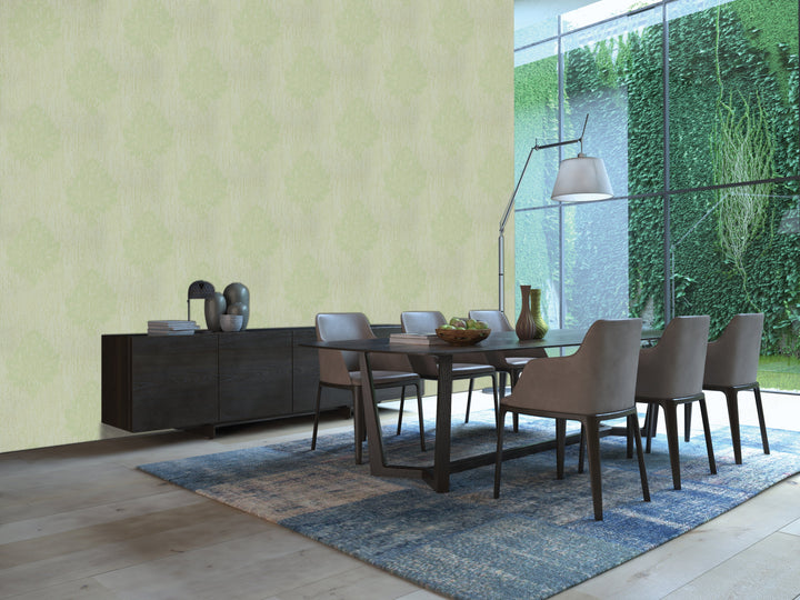 Greenish Beige Sheen Wallpaper
